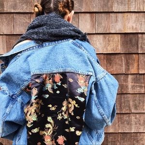 Oversized Carmar denim jacket